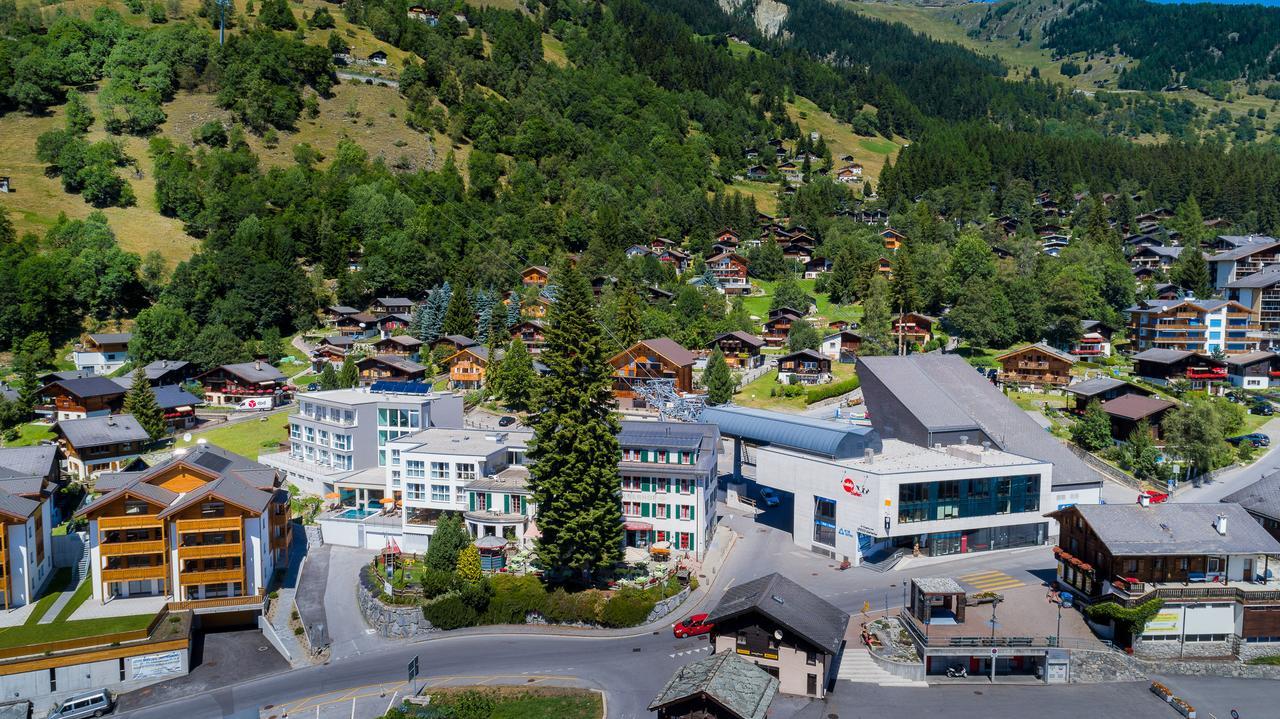 Hotel Blattnerhof Blatten bei Naters Exterior foto