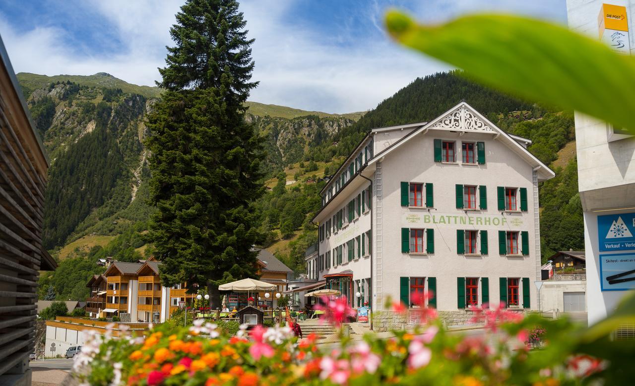 Hotel Blattnerhof Blatten bei Naters Exterior foto