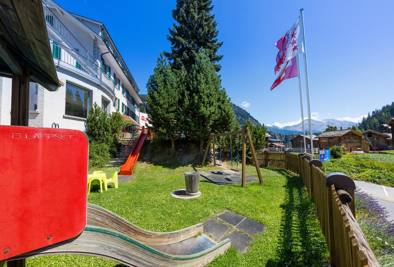 Hotel Blattnerhof Blatten bei Naters Exterior foto